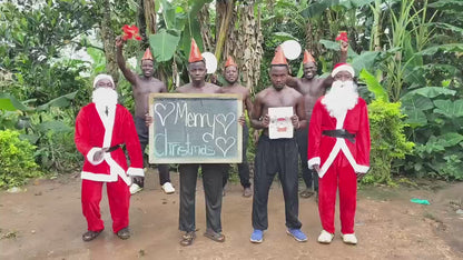 Afrikanisches Fitness Team - Schwarze Hose